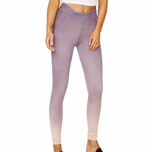 Blue Life Fit Strappy High Waist Leggings Size L